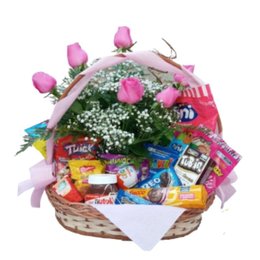 Imagem de Cesta de Chocolate - Amor e Chocoate 