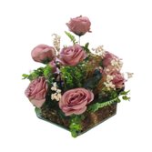 Brisa Floral - Arranjo de Rosas Artíficiais