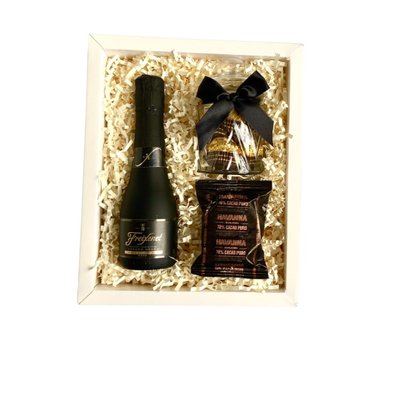 Presente Luxo - Box Espumante e Chocolates