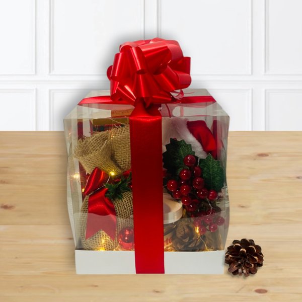 Cesta Natal Encantado - Urso e chocolates