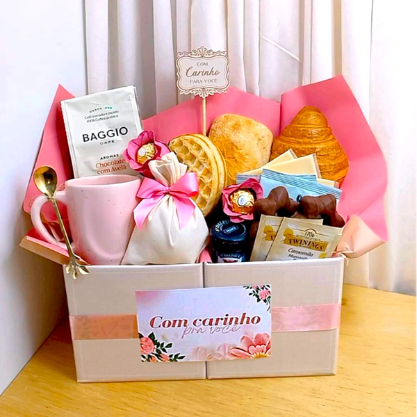 Cesta Café da Manhã Doce Carinho