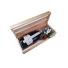 Imagem de Mimo Rustico com Espumante de Natal 