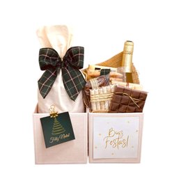 Imagem de Cesta de Presente - Doce Natal Dourado
