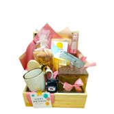 Cesta de café da manhã  Aniversário com Espumante