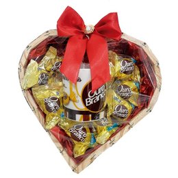 Imagem de Coração Ouro Branco Pequeno