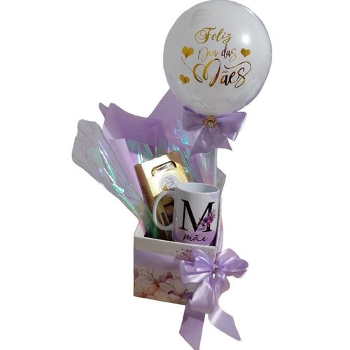 Box Luxo lilás Dia das Mães