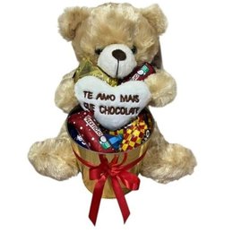 Imagem de Ursinho Amo Mais que chocolate Gold P