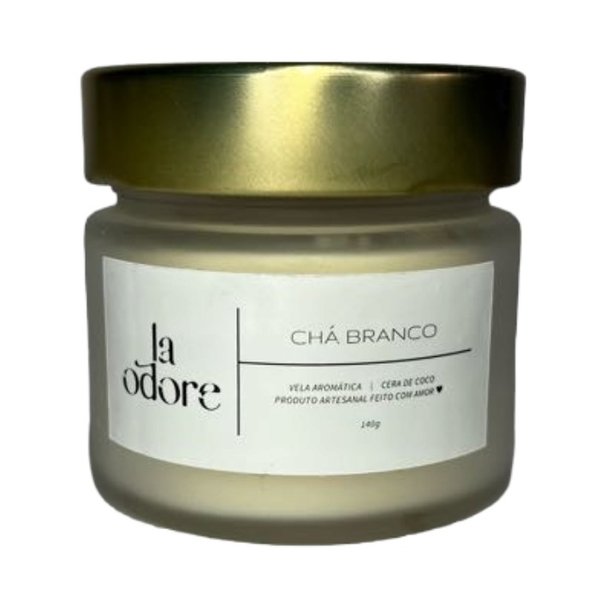 Vela Aromática Chá Branco
