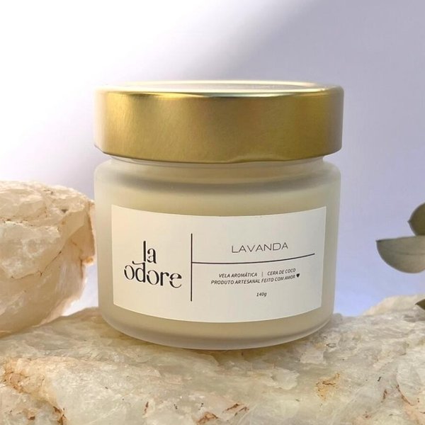 Vela Aromática Lavanda