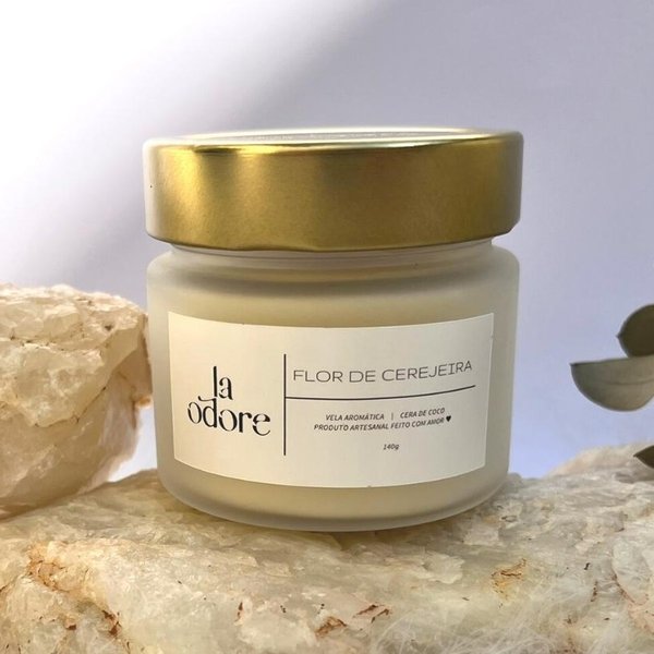 Vela Aromática Flor de Cerejeira