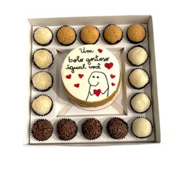 Imagem de Festa na Caixa Bento Cake Doce leite Um Bolo Gostoso