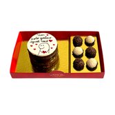 Caixa Amor Bento Cake Chocolate - Um Bolo Gostoso