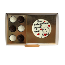 Imagem de Caixa Amor Bento Cake Chocolate - Um Bolo Gostoso