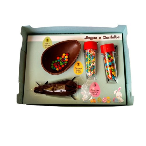 Kit Confeiteiro Mágico Montando Ovos de Páscoa