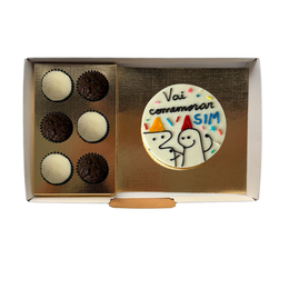 Imagem de Caixa Carinho Bento Cake - Vai comemorar SIM