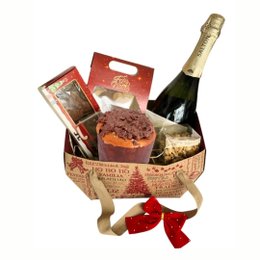 Imagem de Cesta Celebrar o Natal - Chocotone Crunch