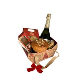 Imagem de Cesta Celebrar o Natal - Chocotone