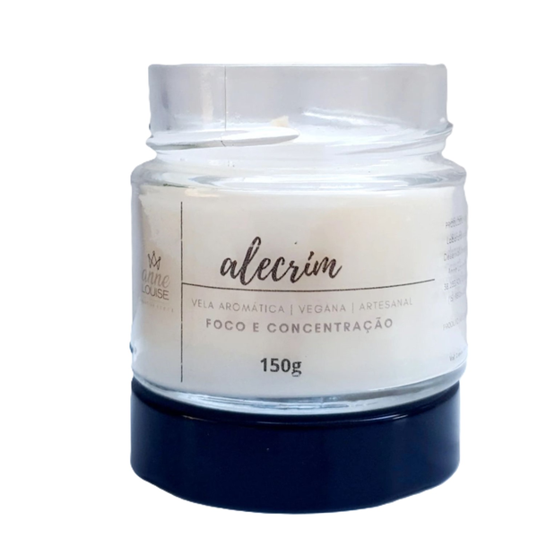 Kit 2 Velas Perfumadas Alecrim e Lavanda