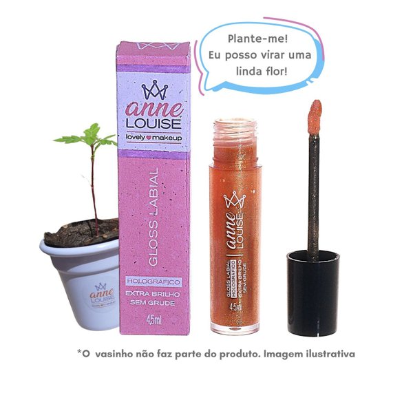 Gloss Labial Vegano 4,5 mL cor 03