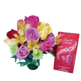 Imagem de Arranjo Colorido com Chocolate