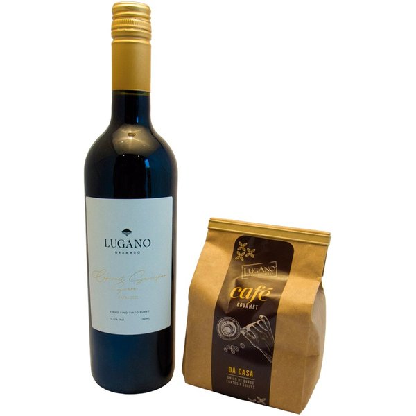 Kit Café Gourmet e Vinho Tinto