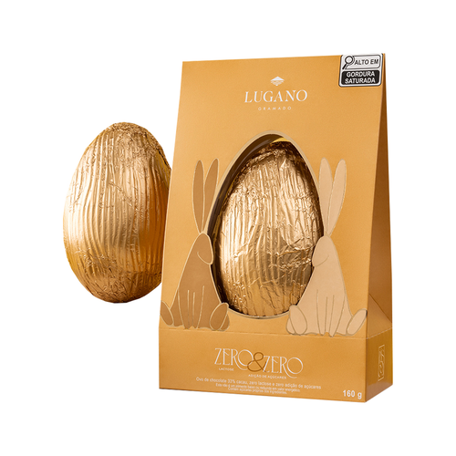 Ovo de Chocolate Zero Lactose e Zero Açúcar
