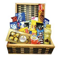 Imagem de Cesta Grande de Chocolate 