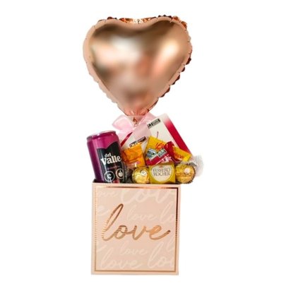 Cesta Love -Rose