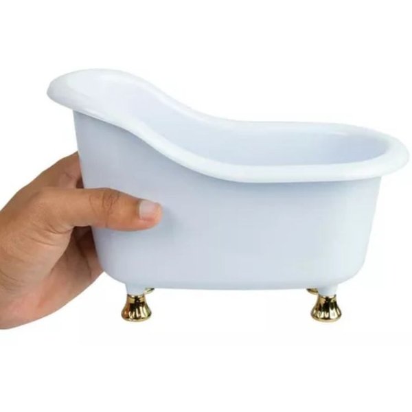 Kit Saboneteira Banheira Com Sabonetes