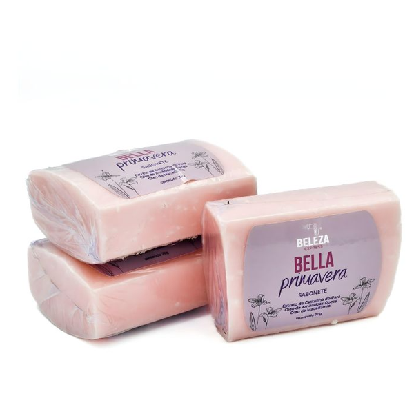 Kit Perfume e Sabonetes Bella Primavera 
