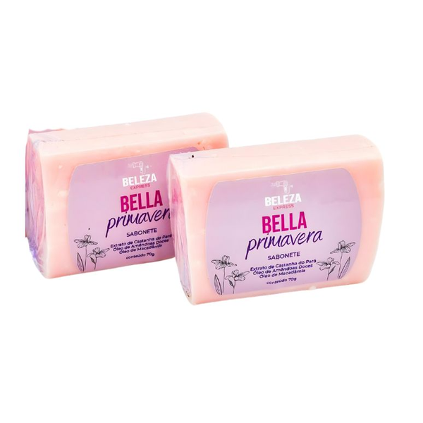 Kit Perfume e Sabonetes Bella Primavera Pallet