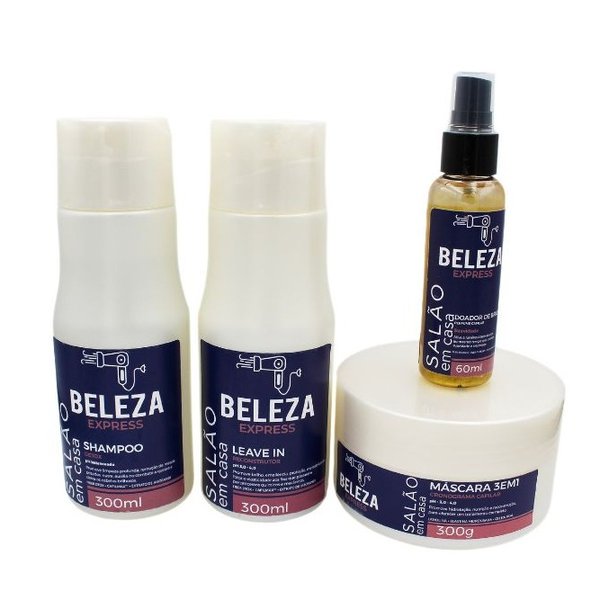 Kit Cabelos de Salão Em Casa