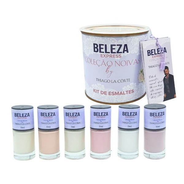 Kit de Esmaltes Coleção Noivas