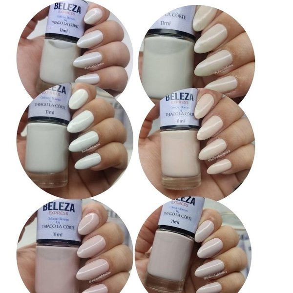 Kit de Esmaltes Coleção Noivas