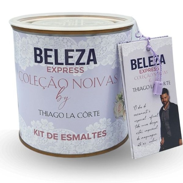 Kit de Esmaltes Coleção Noivas