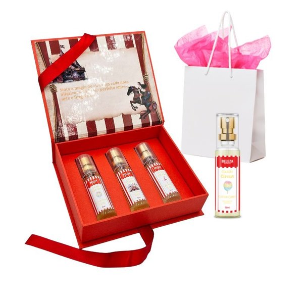 Kit de Perfumes Coleção Circus 3x15mL