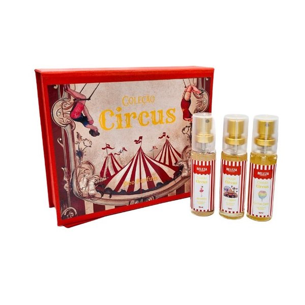 Kit de Perfumes Coleção Circus 3x15mL