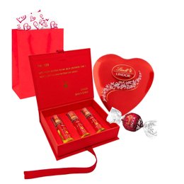 Imagem de Presente Perfume e Chocolate Lindt Moulin Rouge