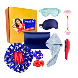 Imagem de Kit Presente Lata de acessórios  cabelo e bem-estar G