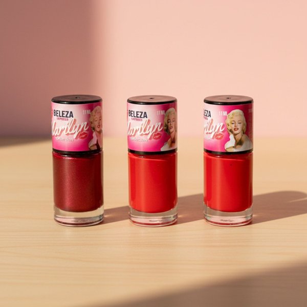 Cinema Glow Nails Retrô Lata Box