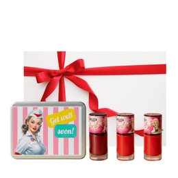 Imagem de Kit Melhoras Get well Soon com 3 Esmaltes