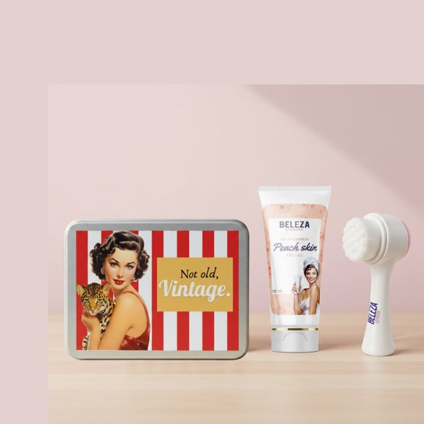 Kit Presente Skincare pele Bonita com Lata