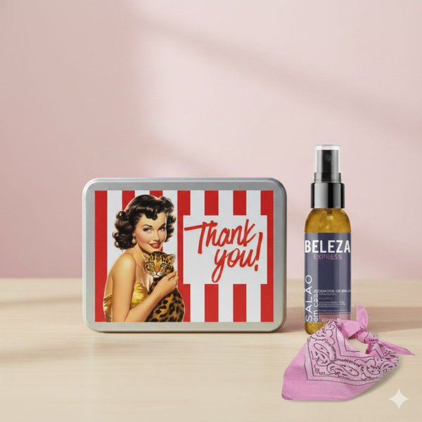 Kit Presente Cabelos Perfumados Retrô