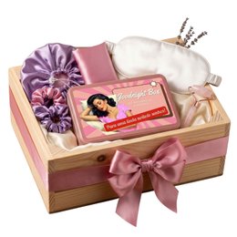 Imagem de Kit Presente Cabelo e Bemestar Goodnight Box pink