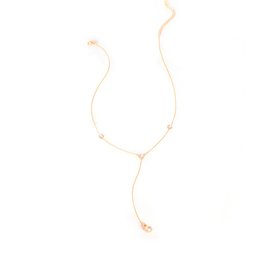 Imagem de Colar Gravatinha Tifany Only com Zircônias