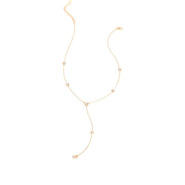 Colar Gravatinha Tifany Small com Zircônias