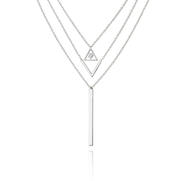 Imagem de Colar Trio Velmont Ouro Branco