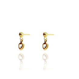 Imagem de Brinco Infantil & Bebê Love Ouro Amarelo 18K