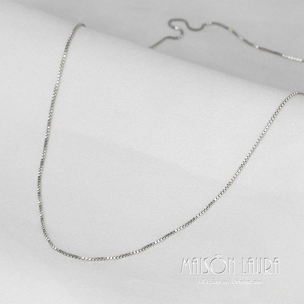  Corrente Veneziana Ouro Branco 60 cm