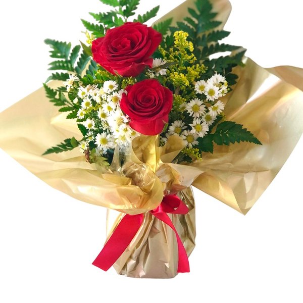 Mimo Arranjo de Rosas Pequeno